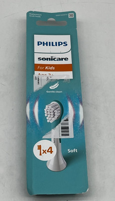 PHILIPS Sonicare For Kids HX6034/90 4er-Pack Aufsteckbürste   OVP #TK1537A