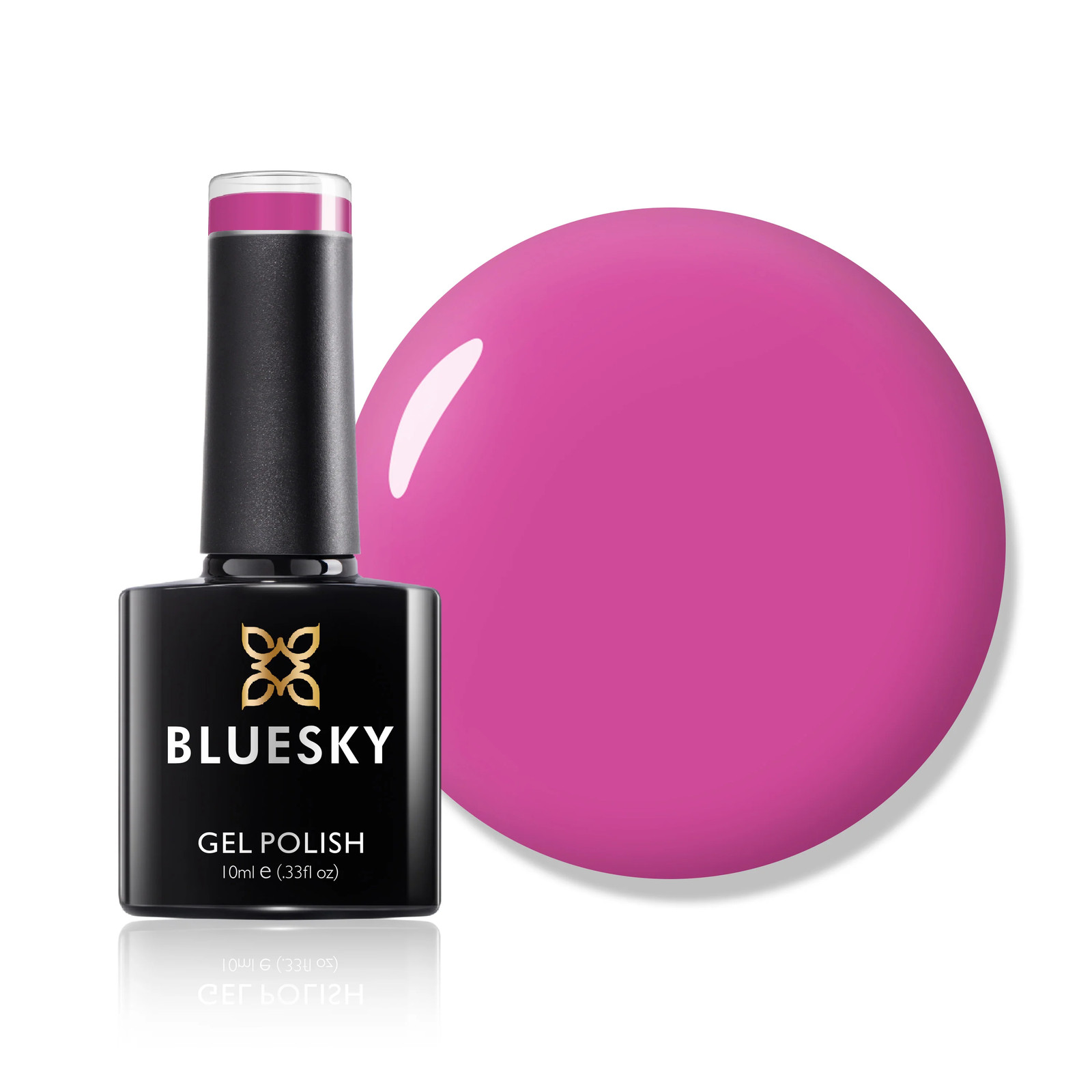 Bluesky Gel Polish - HOT POP PINK - 80519 Pink