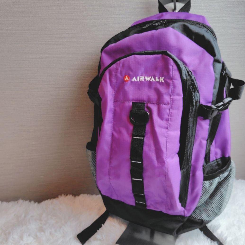 Extreme Air Walk Backpack Y2K Black Purple | eBay