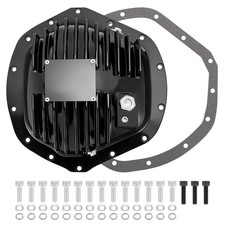 Black Aluminum Rear Differential Cover For Chevrolet Silverado 2500 Hd 3500 Hd