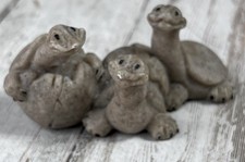 Vintage Quarry Critters Second Nature Design-Tres Amigos Turtles 2000