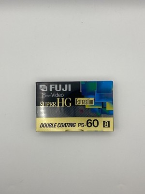 Fuji Super HG 8mm Video Extraslim Double Coating P5-60 Neu