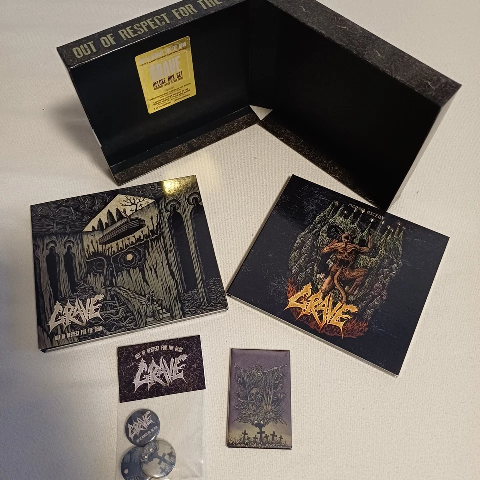 GRAVE-Out Of Respect For The Dead Limited CD BOX Set Entombed,Death,Dismember - Bild 2 von 4
