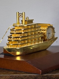 Bulova Miniature Riverboat B0018 Clock
