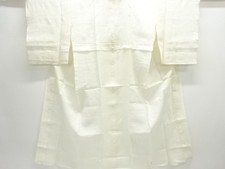 7650309: JAPANESE KIMONO / ANTIQUE JUBAN / HEMP / STREAM