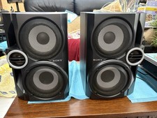 Pair of Sony 3 Way Speakers SS-RG60 Fully Working Good Condition