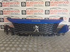 PEUGEOT 3008 MK 2  PURETECH 2020 FRONT BUMPER GRILLE 9836828477 VERTIGO BLUE ESM