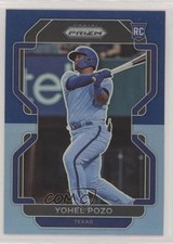 2022 Panini Prizm Tier II Blue & Carolina Blue Prizm Yohel Pozo #220 05s6