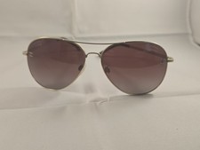 CHANEL 4189TQ 395/T5 TITANIIUM  GOLD PILOT SUNGLASSES FRAMES ITALY Avator Authen