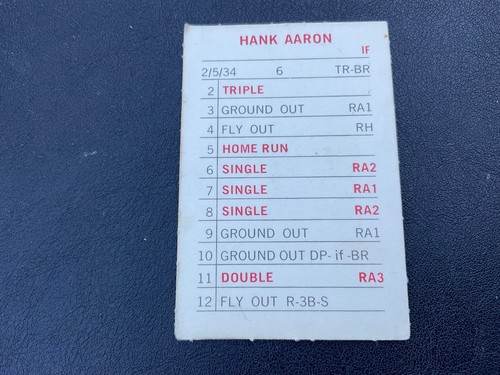 1969 MLB MILTON BRADLEY A-k LISTED ALPHABETIC ORDER PICK CARDS YOU WANT - Bild 5 von 435