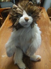 Folkmanis Ragdoll Cat Full Body Hand Puppet Plush Realistic 23" Excellent