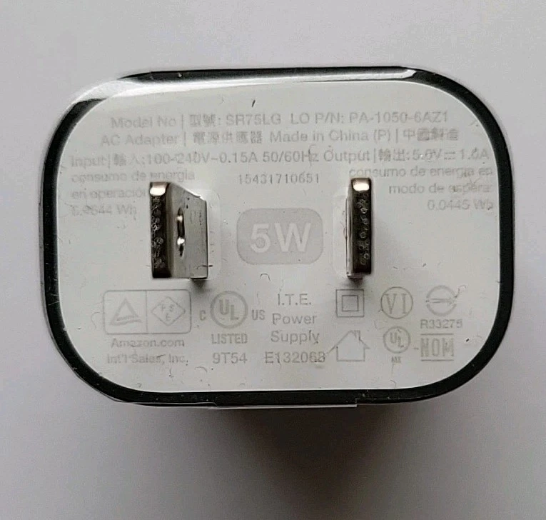 OEM Amazon 5W USB Charger Power Adapter Fire TV Stick - Image 3 of 4