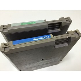 Rad Racer 1 & 2 Nintendo NES Double Pack Game Cartridge