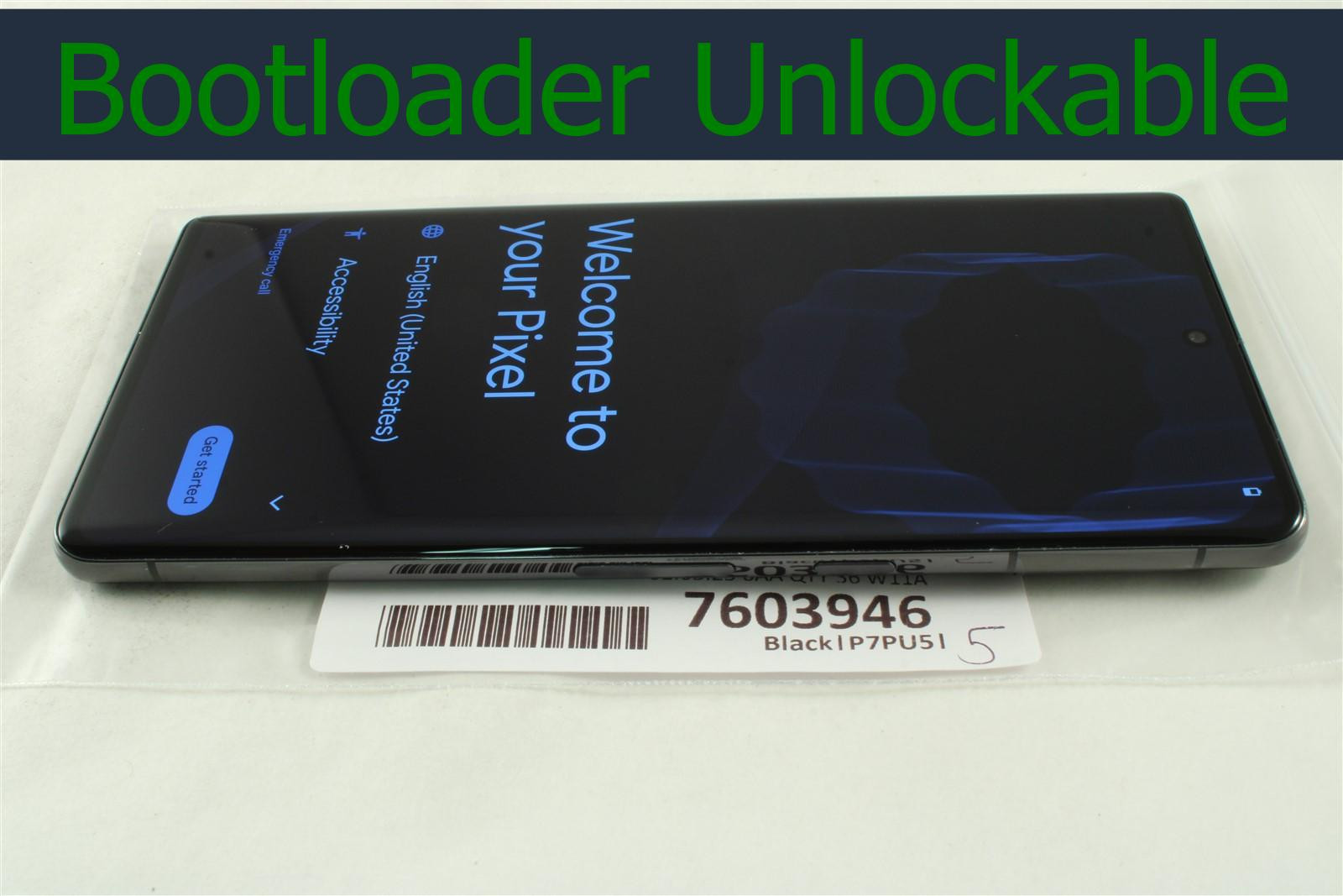 Google Pixel 7 Pro Unlocked AT&T T-Mobile Verizon Unlockable Bootloader 7603946