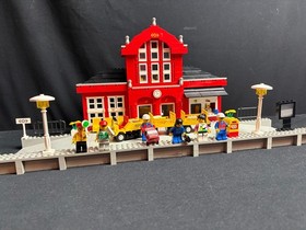Lego 2150 City Train Station Train Station Large Train Station 9V from 1996