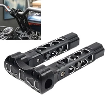 8.5" Pullback Handlebar Risers Clamps For Harley Dyna Softail Sportster 1'' Bar