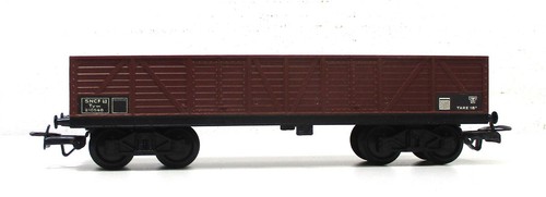 Jouef H0 656 Hochbordwagen 4-achsig 210548 SNCF OVP (1298g) | Zustand: Gebraucht