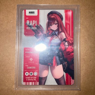 Rapi Red Hood - Goddess of Victory NIKKE - Bandai Metallic Pass v3 - NM/M+
