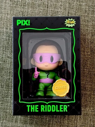 Thrilljoy PIX RIDDLER BATMAN Chase figure !