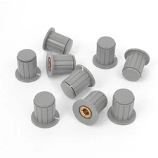 9 Pieces Replacement Audio Volume Control Potentiometer Knobs 4mm Dia