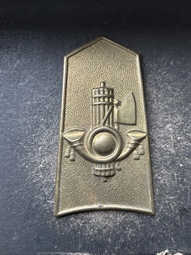 ITALIAN WW2 ERA COLONIAL FASCIST EPAULETTE BADGE MVSN LIBYA COLONIALE