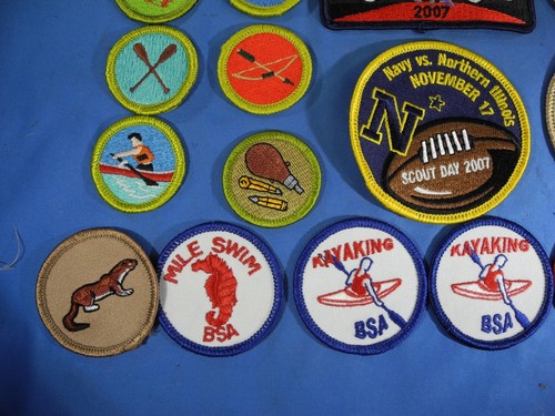 Boy Scouts of America sortiert Posten 30 Aufnäher Pins Abzeichen Gürtelschlaufe - Bild 4 von 9