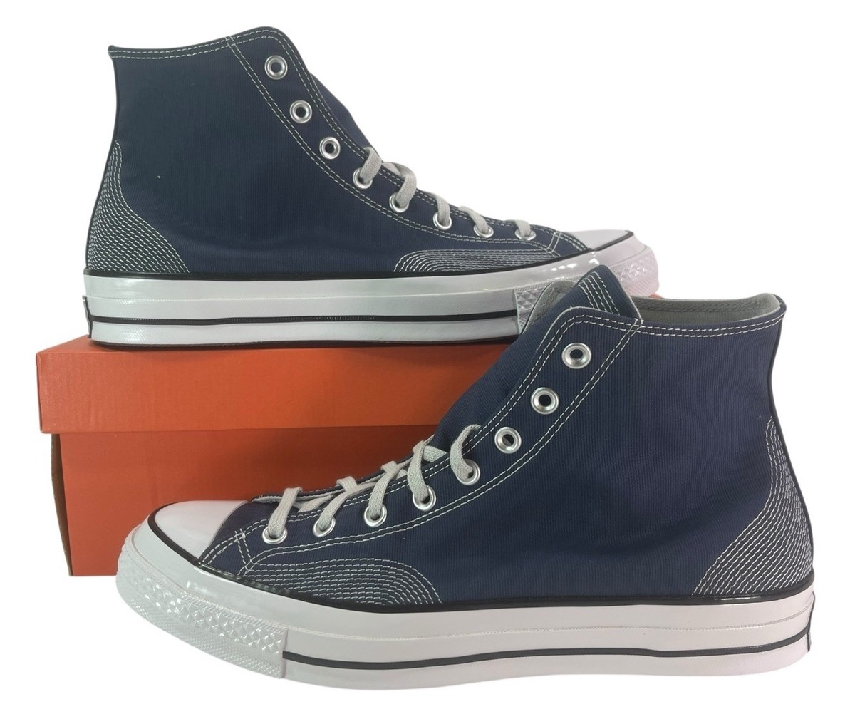 Converse Chuck Taylor 70 Hi Navy Blue Fossilized Sneaker A07434C