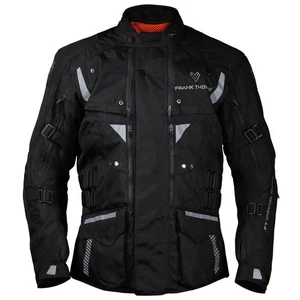Frank Thomas Adventure Motorcycle Jacket Mens Black