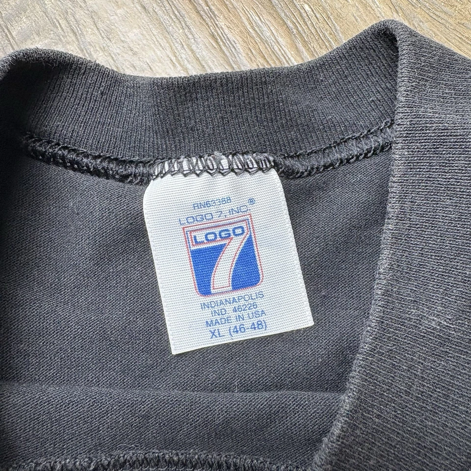 Camiseta vintage de los Cincinnati Bengals de la década de 1990 con logotipo de la NFL 7 para hombre XL puntada única Foto 3 de 4