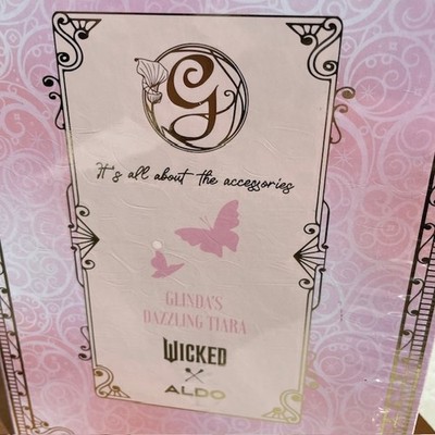Aldo× wicked glinda グリンダ　ティアラ Wicked x ALDO Glinda's Dazzling Tiara New in Box REJOICIFY Ariana