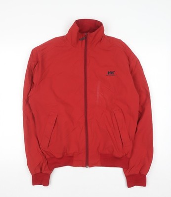 Helly Hansen Bomberjacke Herren rot Größe S winddicht wasserabweisend