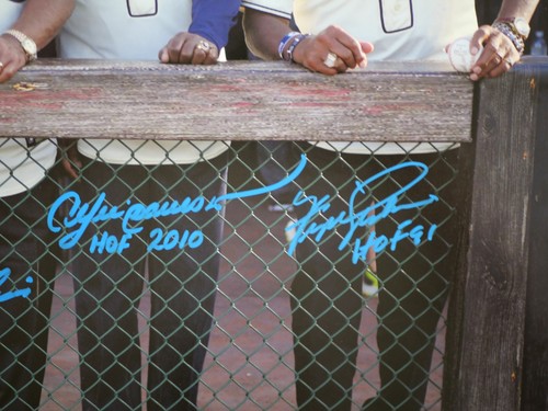 SMITH SANDBERG WILLIAMS DAWSON JENKINS SIGNED CUBS FIELD OF DREAMS 16X20 JSA COA - Picture 3 of 3