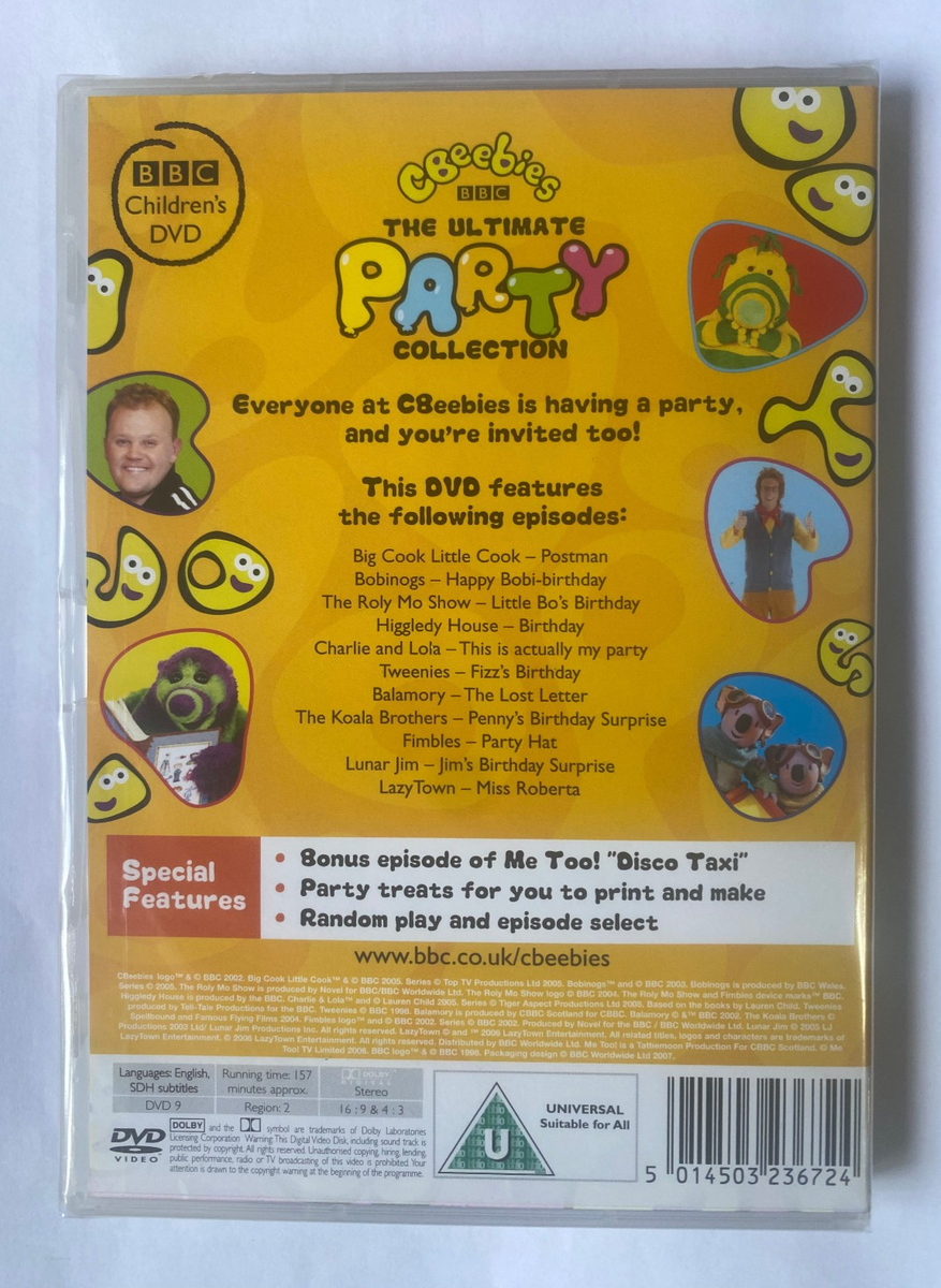Cbeebies Compilation - The Ultimate Party Collection (DVD, 2007