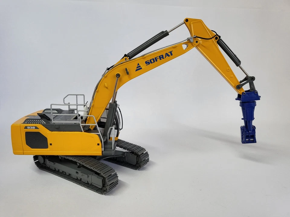 CONRAD - Escavatore LIEBHERR R938 V SOFRAT - Edizione Limitata e Numerata di ... - Immagine 4 di 4