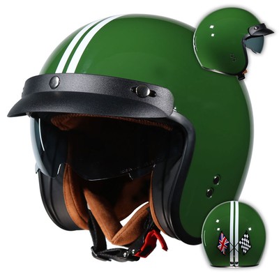 Frank Thomas Open Face Helmet FRANK THOMAS FT833 PREDATOR