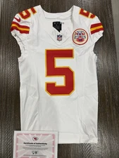 Hollywood Brown Kansas City Chiefs Game Issued 24/25 NFL Jersey Poss Used COA