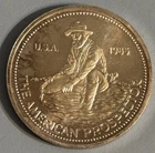 1985 1/2 Oz  .999 Fine Silver Engelhard Prospector Very Rare Low Mintage