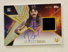 2025 Topps Universe WWE Dirty Dominik Mysterio Relic Autograph Auto #/99 Card