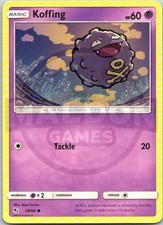 Koffing 28/68 Hidden Fates NM 2019 Tsuruta