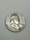 1952 Franklin Half Dollar - 90% Silver - Circulated Coin