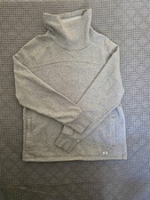 Under Armour Women fleece Rival Fleece Pullover light gray Medium