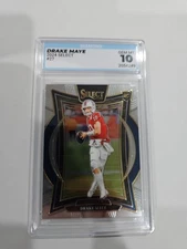 2024 Panini Select - Concourse Drake Maye #27 (RC) Diamond Gem Mt 10