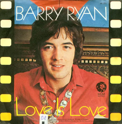 Barry Ryan With The Majority Love Is Love / Ill Be On My Way, Dear NEAR MINT