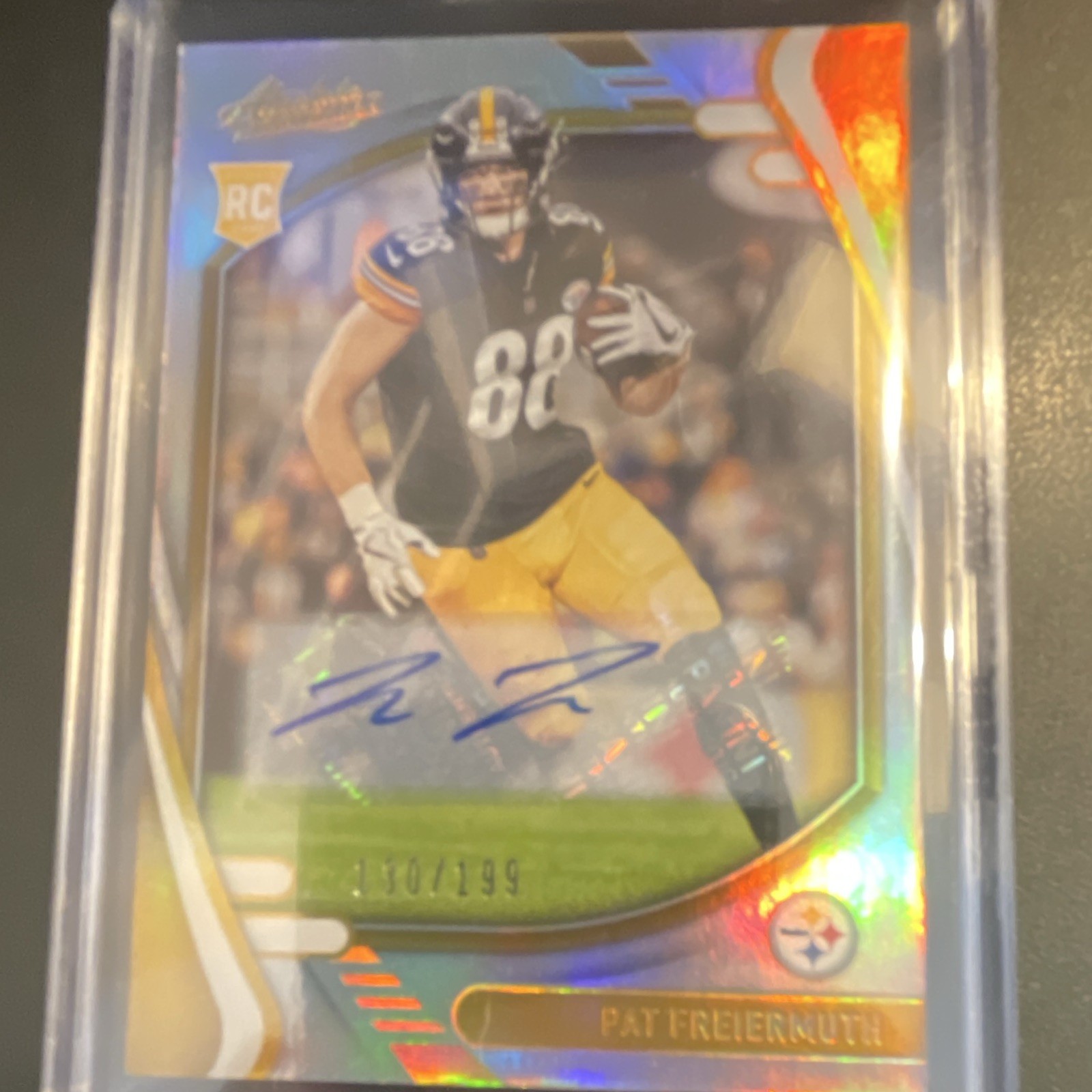 Pat Freiermuth Panini Absolute #117 Signature