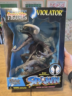 1997 McFarlane Toys Violator Spawn 13'' Super Size Deluxe Action Figure NIB Rare