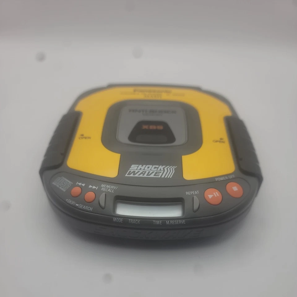 Reproductor de CD portátil Panasonic ShockWave Walkman SL-SW202 Foto 3 de 4