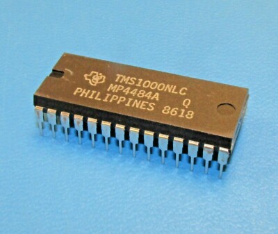 TEXAS INSTRUMENTS TMS1000NLC 0.4MHz, 4Bit DIP-28 Microcontroller IC ...