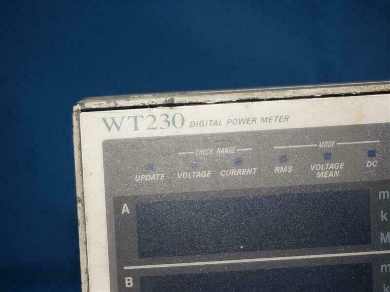 Yokogawa WT230 Digital Power Meter Working for sale online