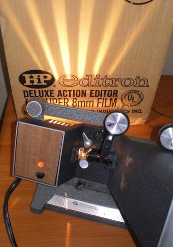 Vintage HUDSON PHOTOGRAPHIC Eight 8mm DELUXE ACTION Movie Film Editor EDITRON - Picture 3 of 14