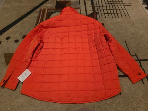 Calvin Klein Jeans Orange Quilted Women Jacket Size XS Rrp £180 - Picture 6 of 14